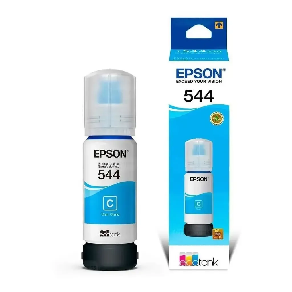 TINTA EPSON T544 AZUL 65ML PARA L1110/L1210/L1250/L3110/L3150/L3160/L3210/L3250/L3251/L3260/L3560/L5190/L5290/L5590